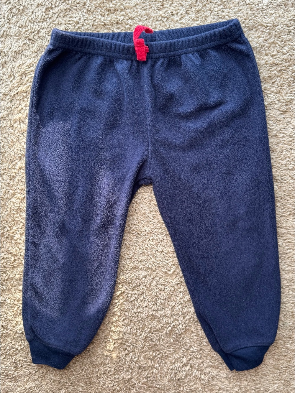 Child of Mine by Carter’s Fleece Jogger Pants Navy Blue 24M Toddler